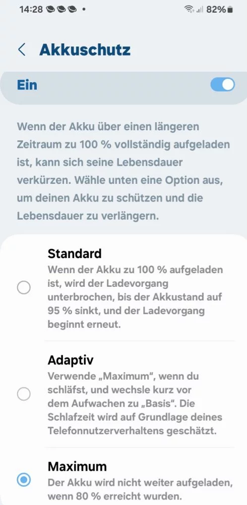 AKKU schutz Android YES Device care.webp