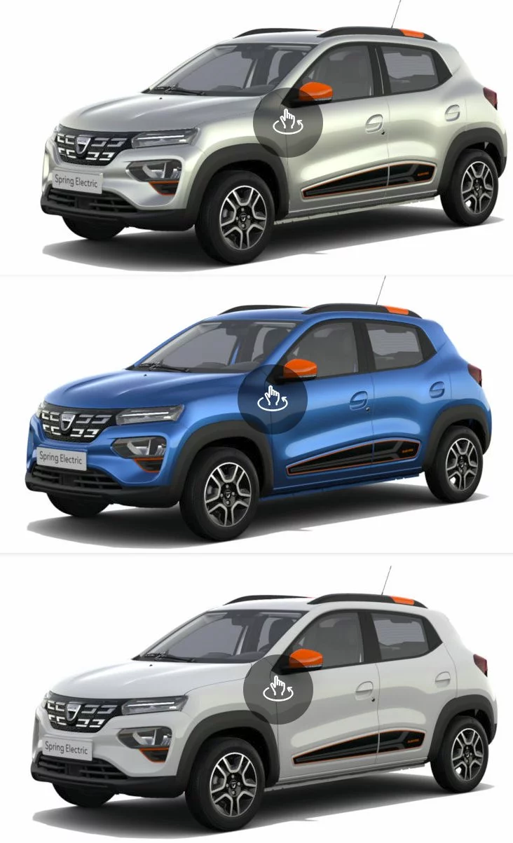 Dacia Spring Farbe Konfigurator alle farben.webp