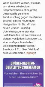 Ki Überleitungsgenerator GEGEN Grün boah ey.webp