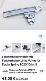 Fensterhebermotor voli Dacia Spring a ebay.webp
